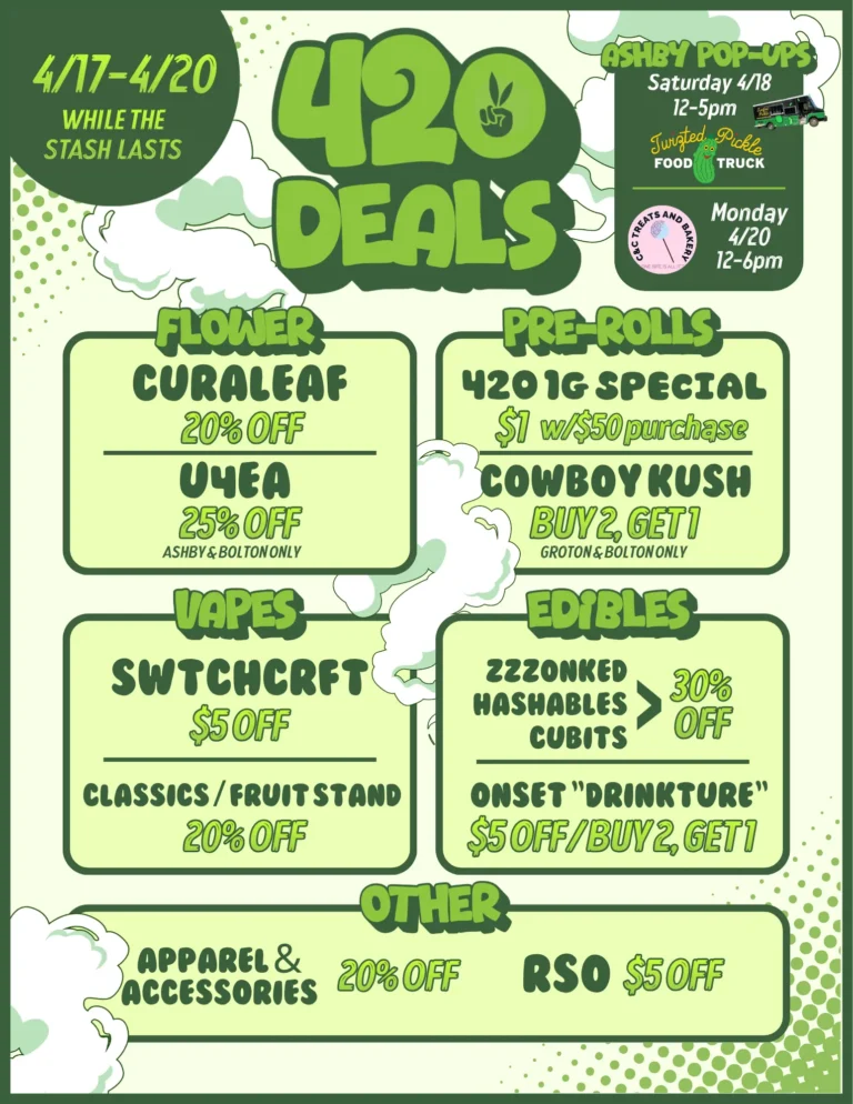 420 Deals United Cultivation Massachusetts